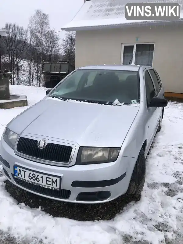 Седан Skoda Fabia 2007 1.39 л. Ручная / Механика обл. Ивано-Франковская, Косов - Фото 1/16