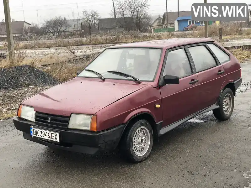 Хэтчбек ВАЗ / Lada 2109 1994 1.29 л. Ручная / Механика обл. Хмельницкая, Шепетовка - Фото 1/12