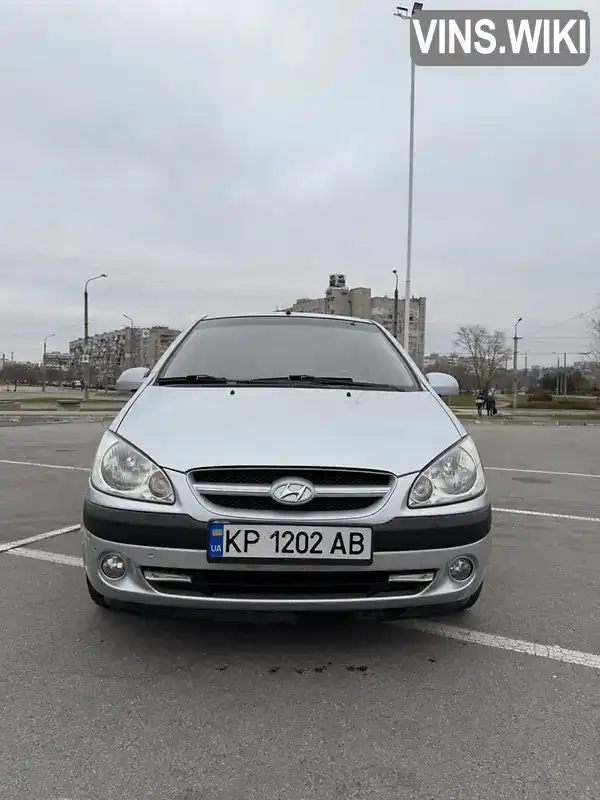 Хэтчбек Hyundai Getz 2007 1.4 л. Автомат обл. Запорожская, Запорожье - Фото 1/16