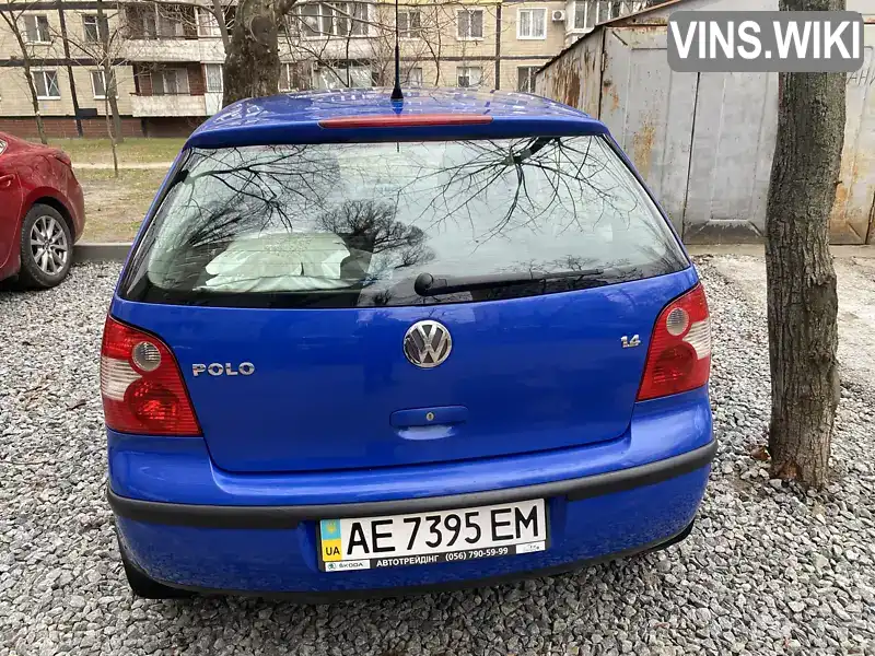 WVWZZZ9NZ4D057764 Volkswagen Polo 2004 Хэтчбек 1.39 л. Фото 7