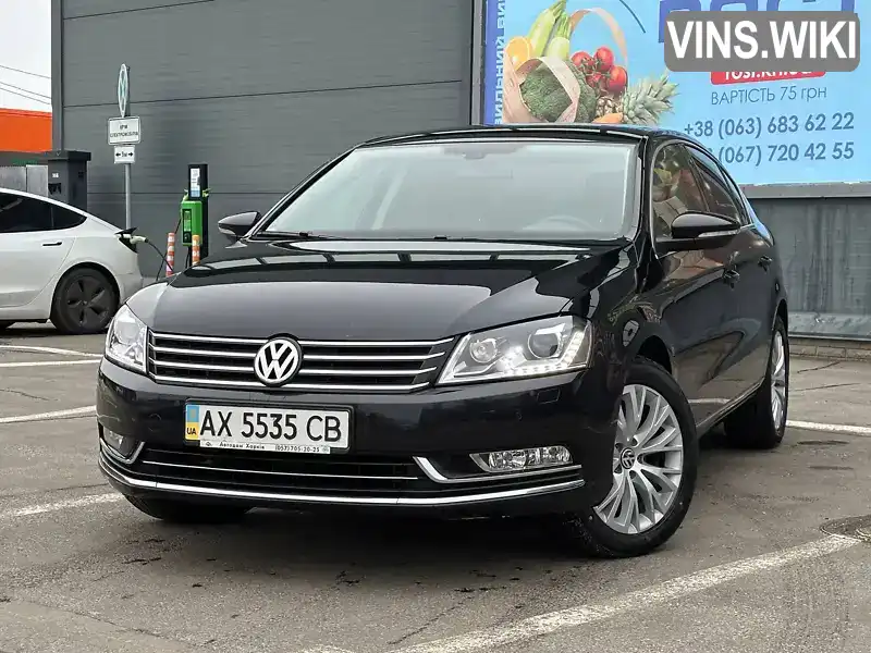 Седан Volkswagen Passat 2014 1.8 л. Автомат обл. Харьковская, Харьков - Фото 1/21