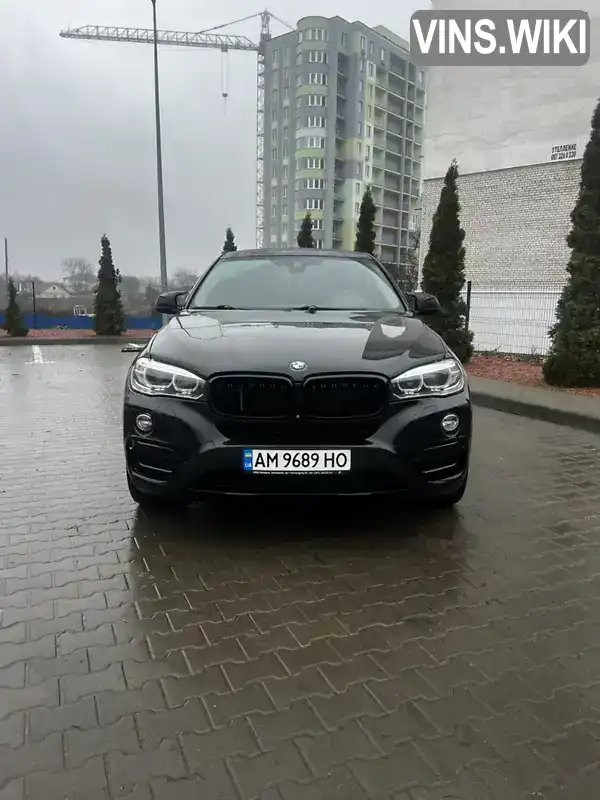 Позашляховик / Кросовер BMW X6 2015 4.39 л. Автомат обл. Запорізька, Запоріжжя - Фото 1/21