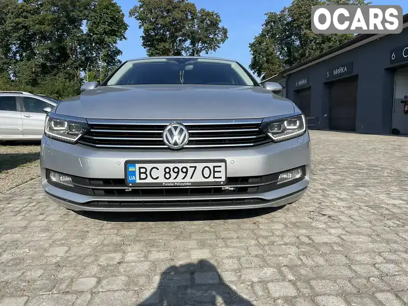 Седан Volkswagen Passat 2015 1.97 л. Автомат обл. Львовская, Стрый - Фото 1/9