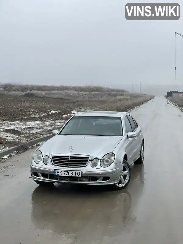 Седан Mercedes-Benz E-Class 2003 2.15 л. Автомат обл. Рівненська, Здолбунів - Фото 1/21