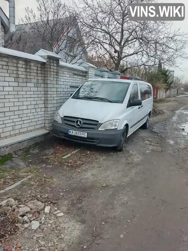 Мінівен Mercedes-Benz Vito 2012 2.14 л. Ручна / Механіка обл. Київська, Київ - Фото 1/21