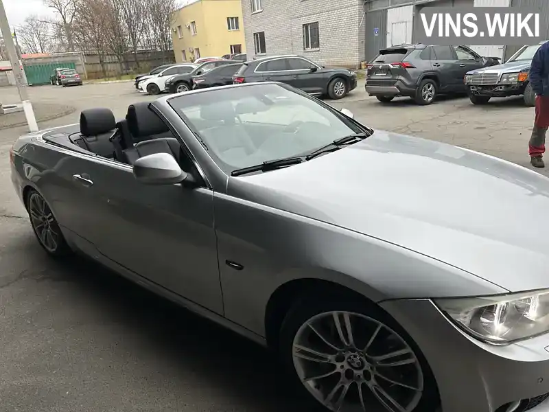 Кабріолет BMW 3 Series 2011 3 л. Автомат обл. Дніпропетровська, Дніпро (Дніпропетровськ) - Фото 1/21