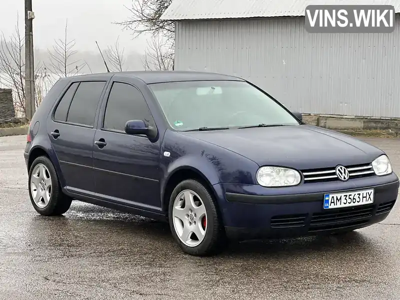 Хэтчбек Volkswagen Golf 2003 1.4 л. Ручная / Механика обл. Житомирская, Бердичев - Фото 1/21