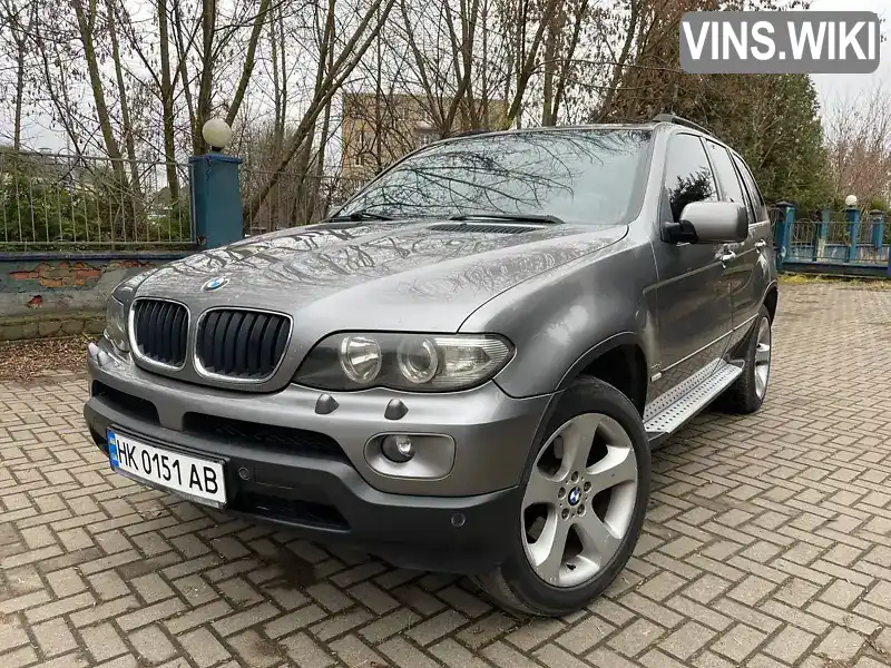 Внедорожник / Кроссовер BMW X5 2005 2.93 л. Автомат обл. Ровенская, Костополь - Фото 1/21