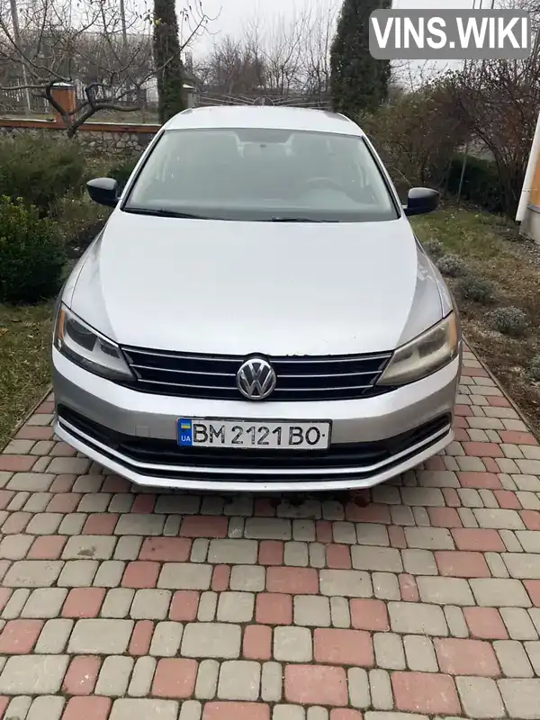 Седан Volkswagen Jetta 2015 1.8 л. Автомат обл. Сумская, Липовая Долина - Фото 1/8