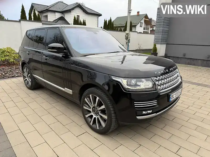 Позашляховик / Кросовер Land Rover Range Rover 2014 4.37 л. Автомат обл. Львівська, Львів - Фото 1/21