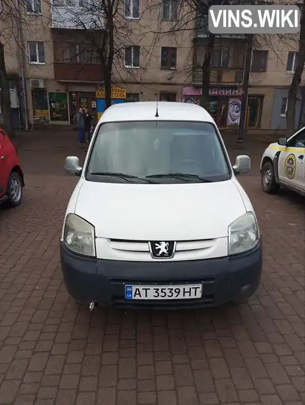 Мінівен Peugeot Partner 2007 1.56 л. Ручна / Механіка обл. Івано-Франківська, Івано-Франківськ - Фото 1/10