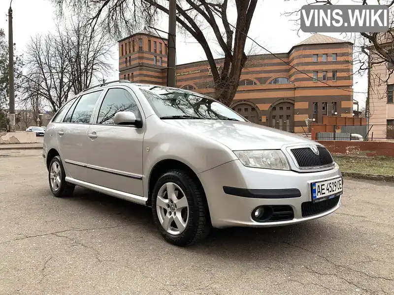 Универсал Skoda Fabia 2006 1.39 л. Автомат обл. Днепропетровская, Кривой Рог - Фото 1/21