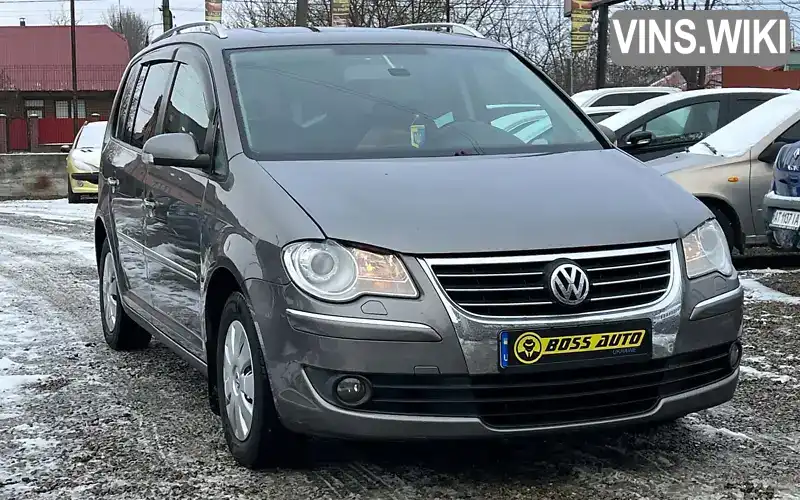 Мінівен Volkswagen Touran 2007 1.4 л. Ручна / Механіка обл. Івано-Франківська, Коломия - Фото 1/21