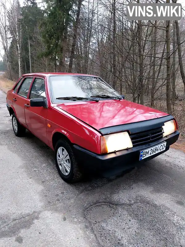 Седан ВАЗ / Lada 21099 1997 1.5 л. Ручна / Механіка обл. Сумська, Тростянець - Фото 1/21