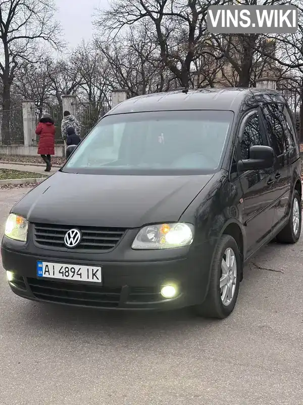 Минивэн Volkswagen Caddy 2008 1.9 л. Автомат обл. Кировоградская, Кропивницкий (Кировоград) - Фото 1/16