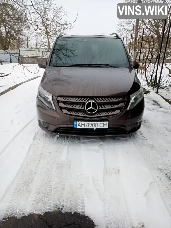 Минивэн Mercedes-Benz Vito 2015 null_content л. Автомат обл. Винницкая, location.city.murafa - Фото 1/9