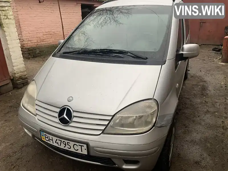 Мінівен Mercedes-Benz Vaneo 2003 1.7 л. Ручна / Механіка обл. Волинська, Маневичі - Фото 1/11