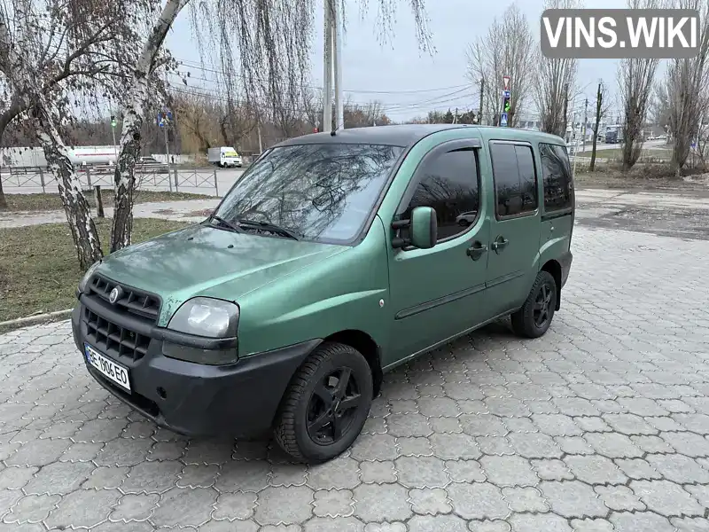 Мінівен Fiat Doblo 2002 1.91 л. Ручна / Механіка обл. Миколаївська, Миколаїв - Фото 1/21