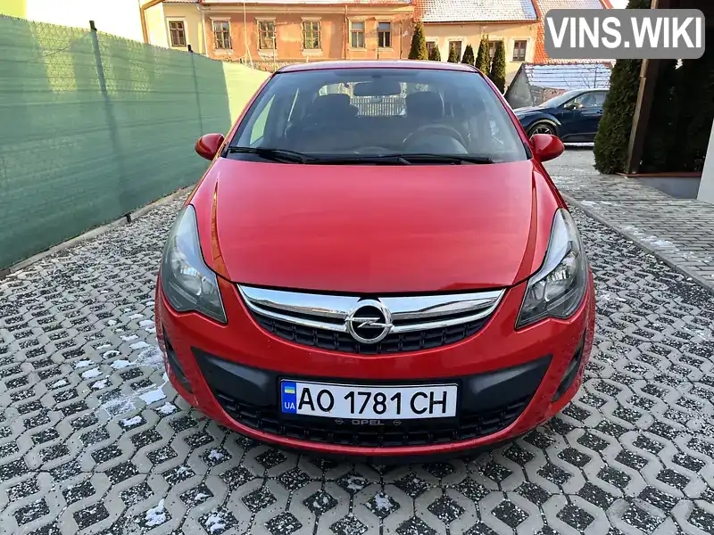 Хетчбек Opel Corsa 2014 1.25 л. Ручна / Механіка обл. Закарпатська, Ужгород - Фото 1/9