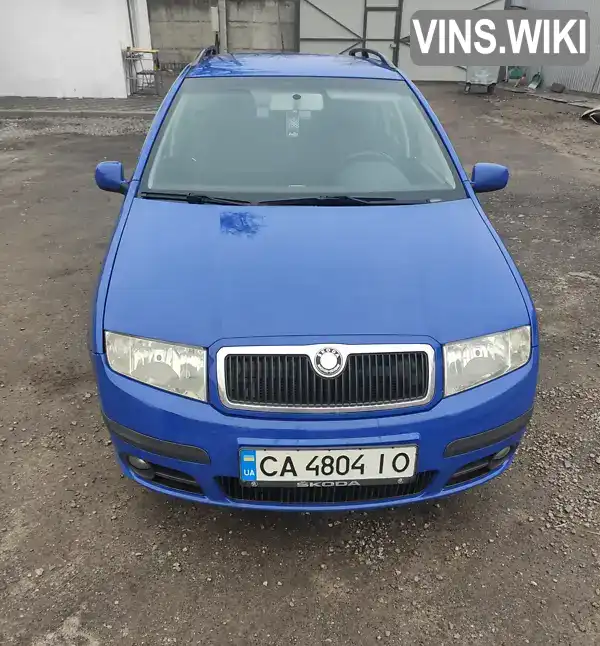 Универсал Skoda Fabia 2005 1.39 л. Ручная / Механика обл. Черкасская, Черкассы - Фото 1/17