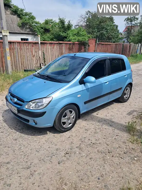 Хэтчбек Hyundai Getz 2006 1.4 л. Ручная / Механика обл. Киевская, Киев - Фото 1/3