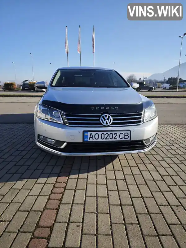 Седан Volkswagen Passat 2012 1.97 л. Типтронік обл. Закарпатська, Тячів - Фото 1/15