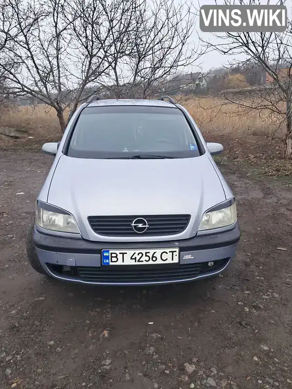 W0L0TGF75Y2108692 Opel Zafira 1999 Мінівен 1.6 л. Фото 2