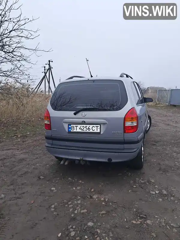 W0L0TGF75Y2108692 Opel Zafira 1999 Мінівен 1.6 л. Фото 4