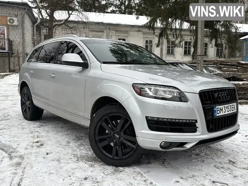 Позашляховик / Кросовер Audi Q7 2014 2.97 л. Автомат обл. Сумська, Шостка - Фото 1/12