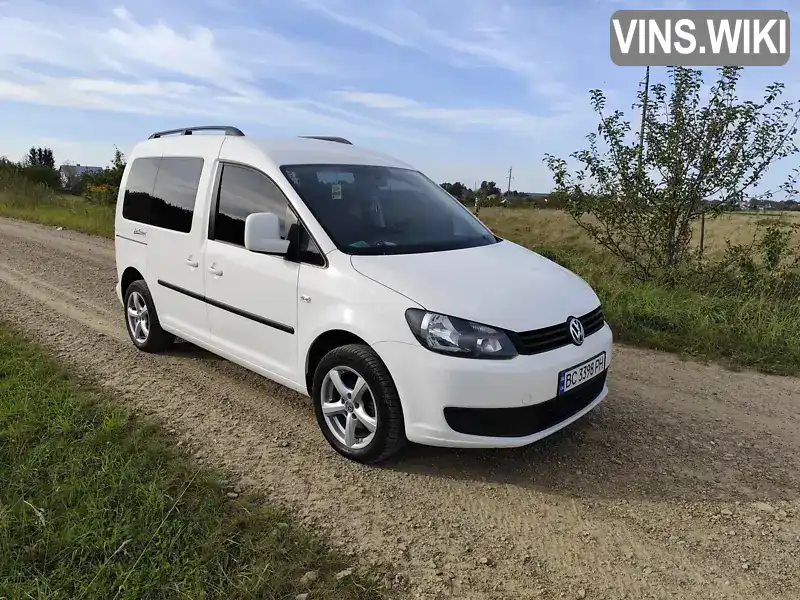 Мінівен Volkswagen Caddy 2015 1.6 л. Ручна / Механіка обл. Львівська, Самбір - Фото 1/13