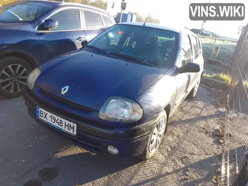 Хетчбек Renault Clio 1999 1.2 л. Ручна / Механіка обл. Хмельницька, Хмельницький - Фото 1/9