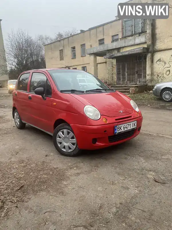 Хэтчбек Daewoo Matiz 2007 0.8 л. Ручная / Механика обл. Ровенская, Ровно - Фото 1/19