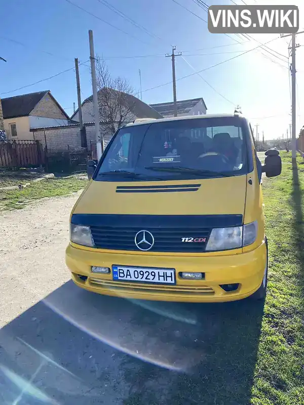 Минивэн Mercedes-Benz Vito 2000 2.15 л. Ручная / Механика обл. Кировоградская, Александрия - Фото 1/18