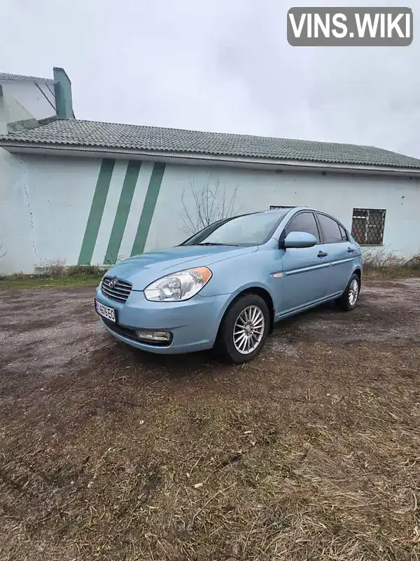 Седан Hyundai Accent 2008 1.4 л. Ручная / Механика обл. Полтавская, Кременчуг - Фото 1/10