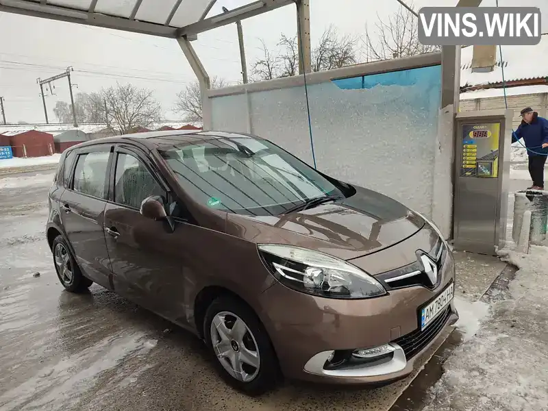 Минивэн Renault Scenic 2013 1.46 л. обл. Винницкая, Козятин - Фото 1/5