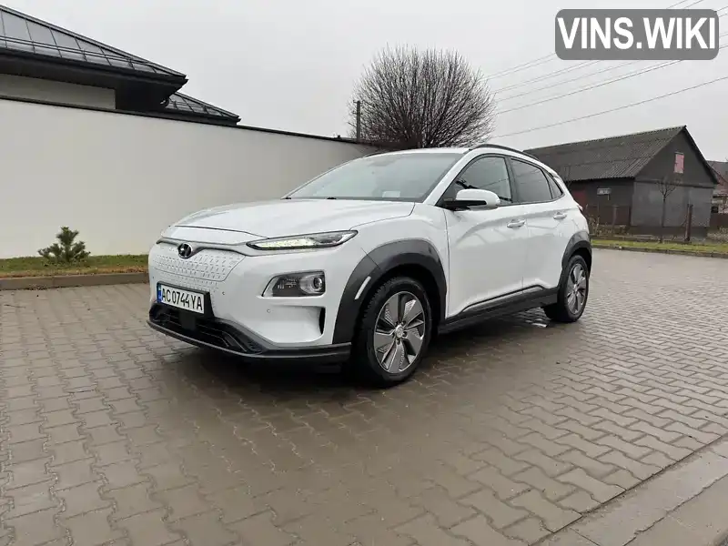 KMHK581GFKU007140 Hyundai Kona Electric 2018 Позашляховик / Кросовер  Фото 1