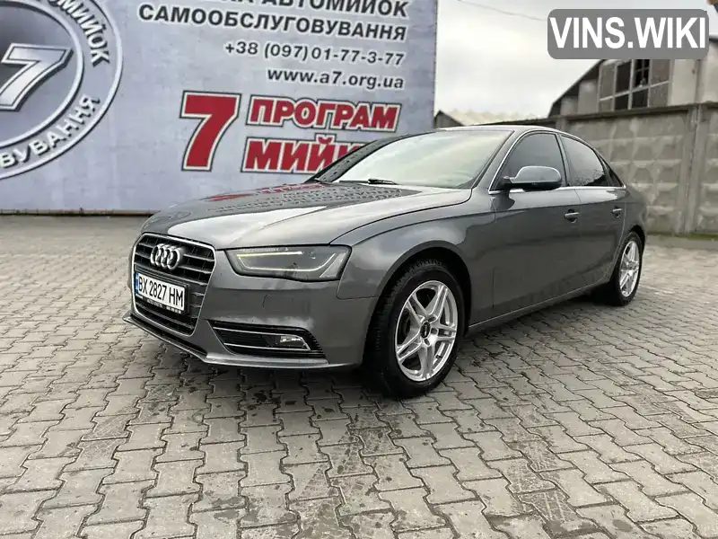 Седан Audi A4 2012 1.98 л. Автомат обл. Хмельницкая, Хмельницкий - Фото 1/21