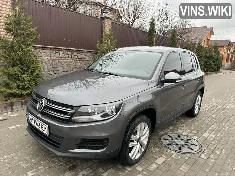 Внедорожник / Кроссовер Volkswagen Tiguan 2011 1.98 л. Ручная / Механика обл. Киевская, Белая Церковь - Фото 1/9