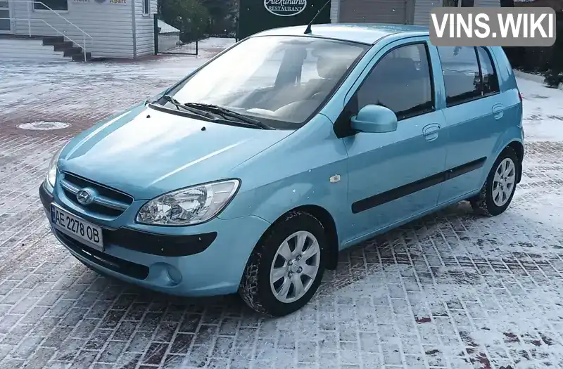 Хэтчбек Hyundai Getz 2008 1.09 л. Ручная / Механика обл. Черниговская, Прилуки - Фото 1/18