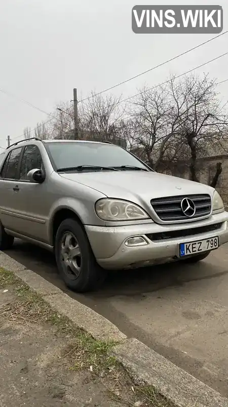 Внедорожник / Кроссовер Mercedes-Benz M-Class 2004 2.7 л. Автомат обл. Кировоградская, Кропивницкий (Кировоград) - Фото 1/11