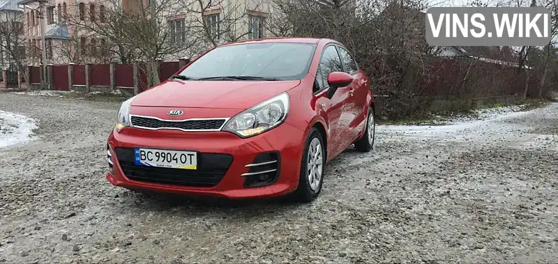 Хэтчбек Kia Rio 2016 1.4 л. Автомат обл. Ивано-Франковская, Ивано-Франковск - Фото 1/21