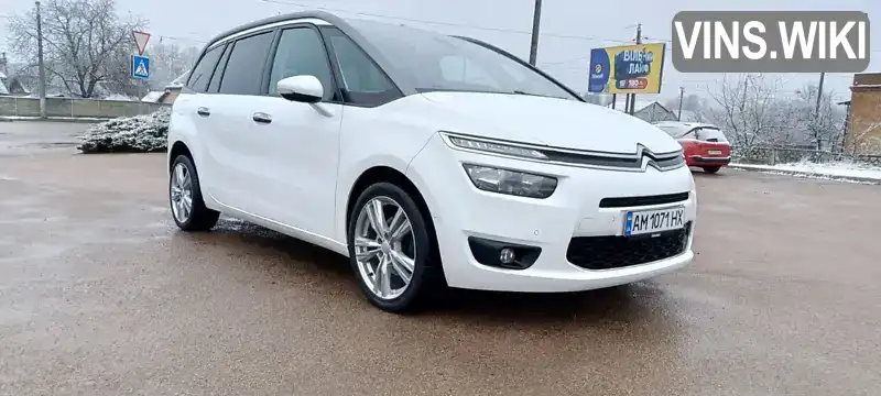 Микровэн Citroen C4 Picasso 2013 2 л. Ручная / Механика обл. Житомирская, Житомир - Фото 1/21