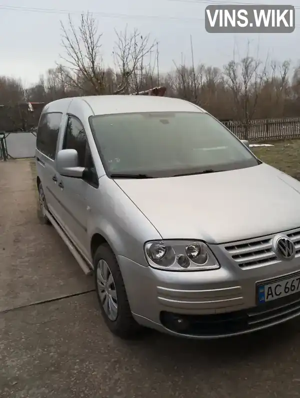 Минивэн Volkswagen Caddy 2010 1.9 л. обл. Волынская, Любомль - Фото 1/9