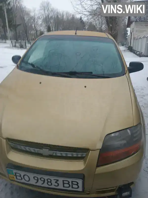 Седан Chevrolet Aveo 2005 1.5 л. Ручна / Механіка обл. Хмельницька, location.city.antoniny - Фото 1/6