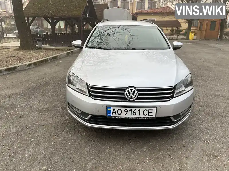 Універсал Volkswagen Passat 2014 1.97 л. Ручна / Механіка обл. Закарпатська, Берегове - Фото 1/16