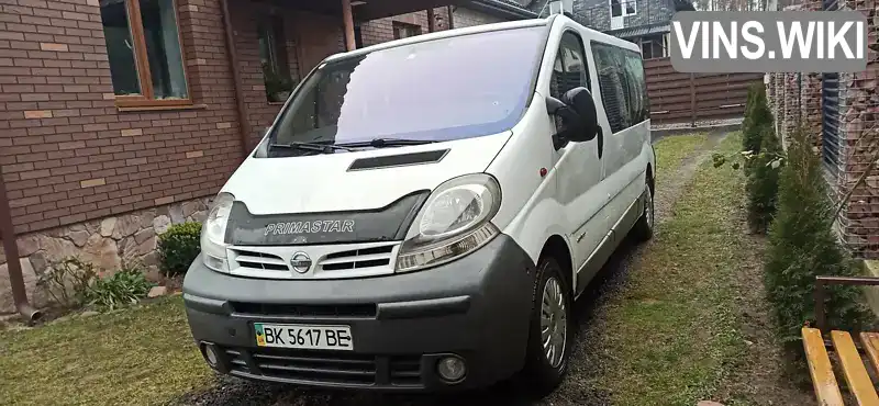 Мінівен Nissan Primastar 2005 1.87 л. Ручна / Механіка обл. Рівненська, Вараш (Кузнецовськ) - Фото 1/11