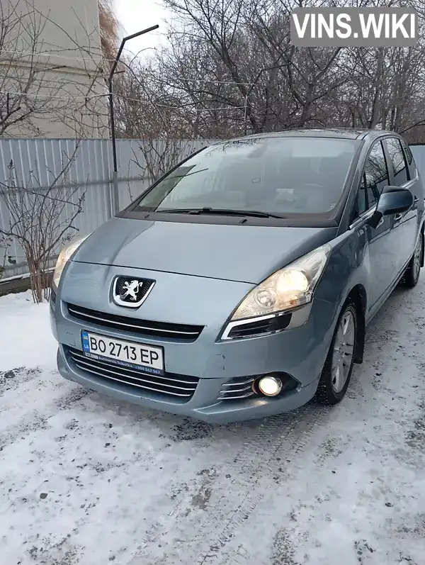 Микровэн Peugeot 5008 2010 1.6 л. Ручная / Механика обл. Тернопольская, Тернополь - Фото 1/21