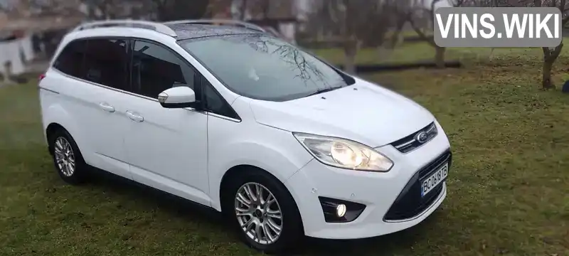 Мінівен Ford Grand C-Max 2011 1.56 л. Ручна / Механіка обл. Львівська, Стрий - Фото 1/21