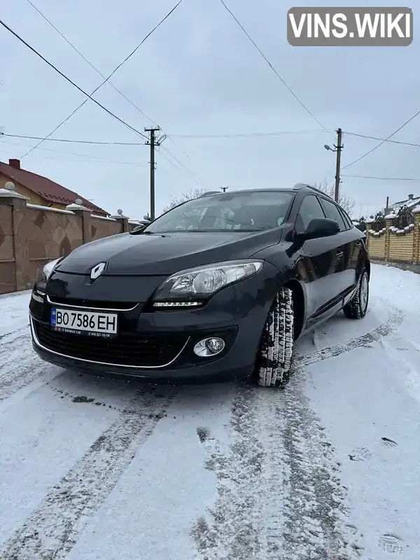 Универсал Renault Megane 2013 1.46 л. Ручная / Механика обл. Тернопольская, Чортков - Фото 1/21