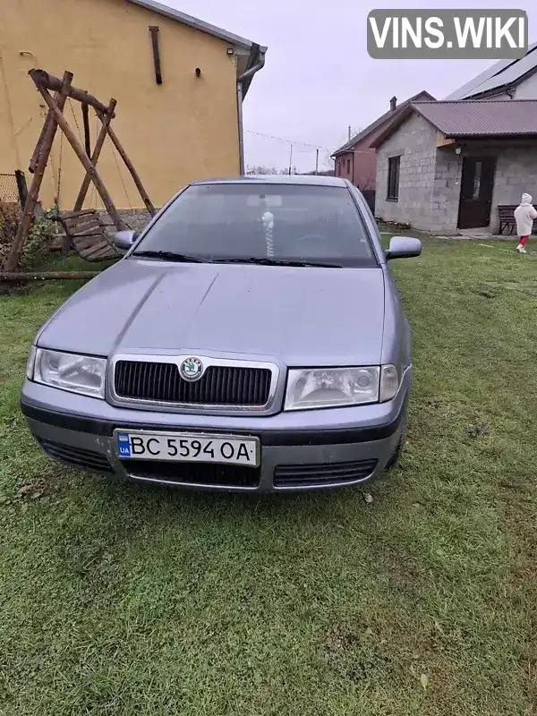 Лифтбек Skoda Octavia 2002 1.6 л. Ручная / Механика обл. Львовская, Самбор - Фото 1/12